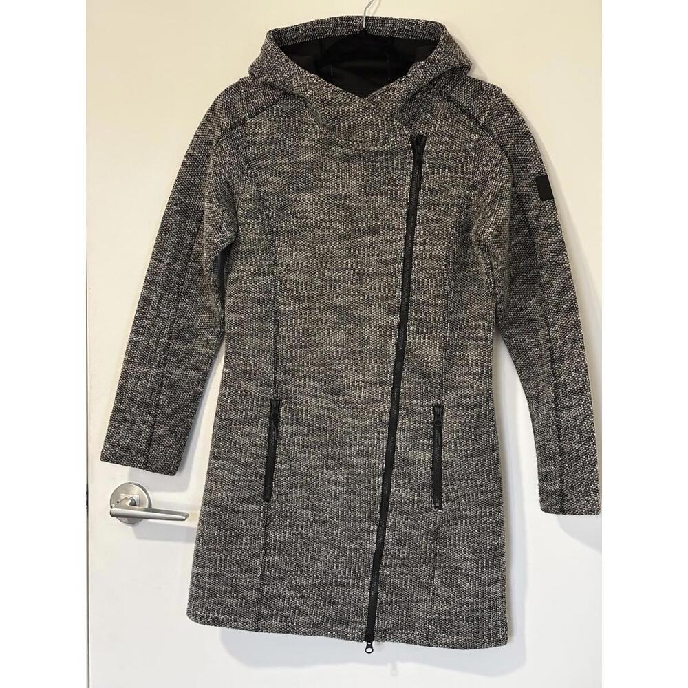 Women's Gray Hooded Jacket